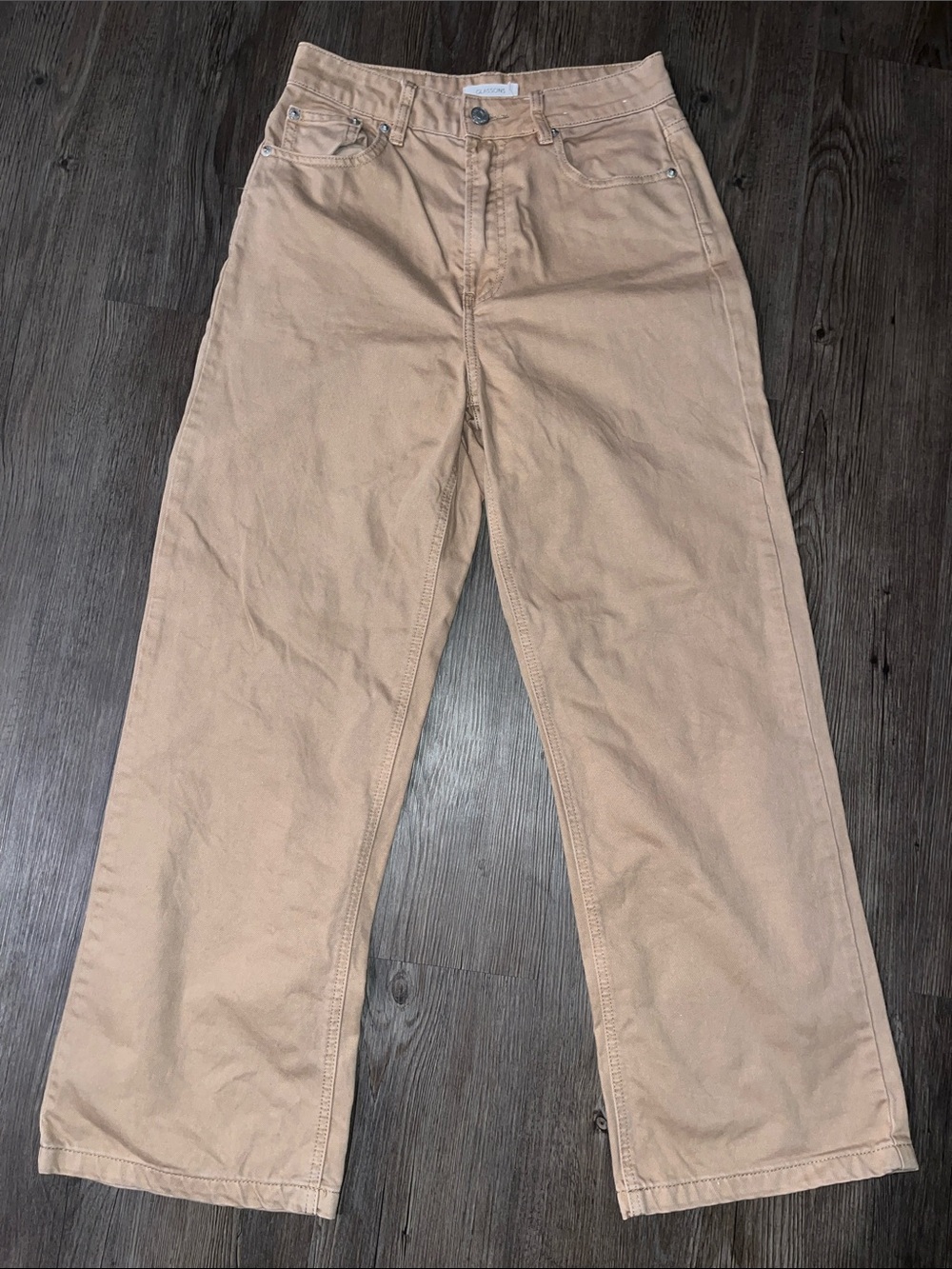 GLASSONS Chinos in Light Tan